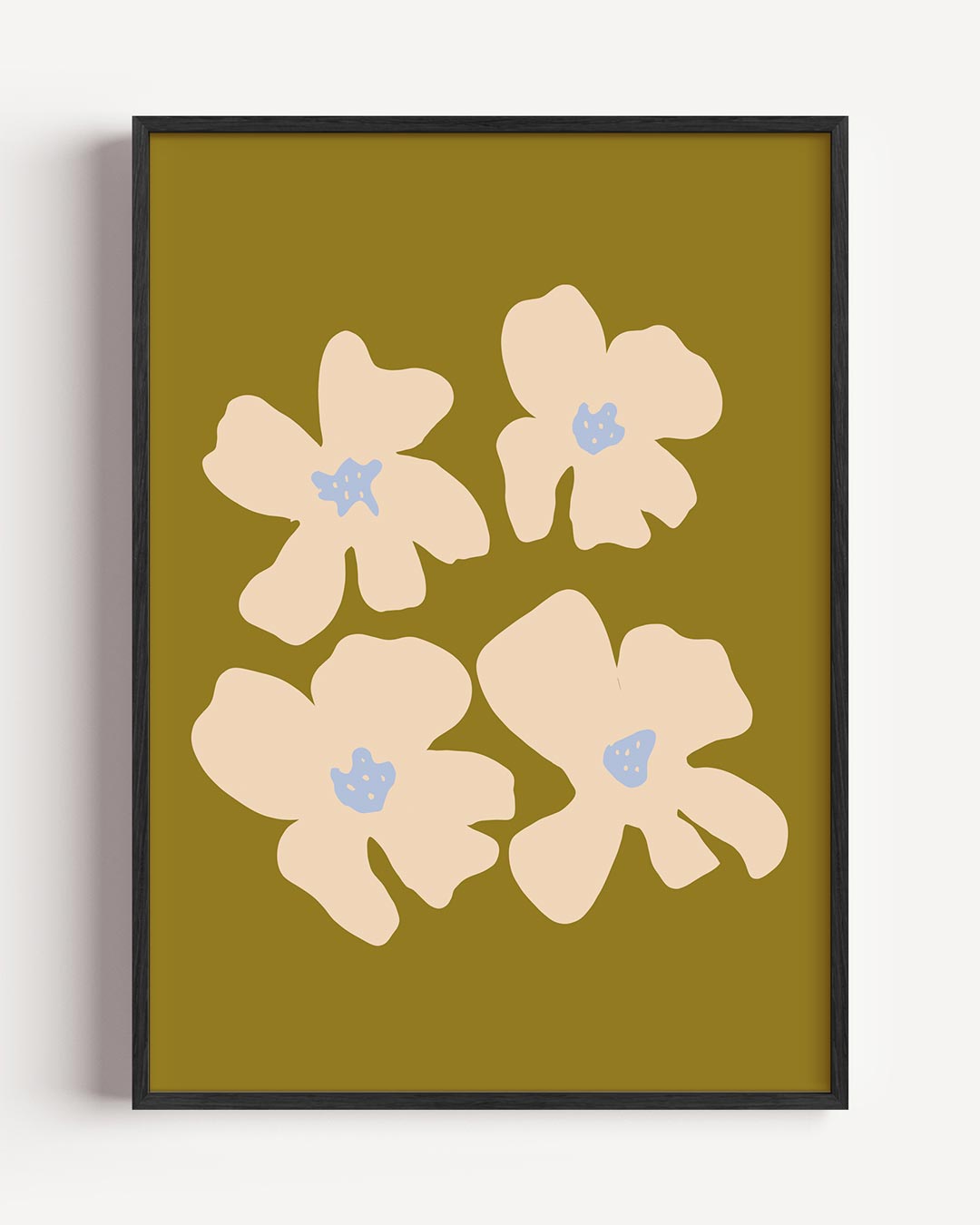 Rustieke Bloemen – bloemen portret poster als wanddecoratie