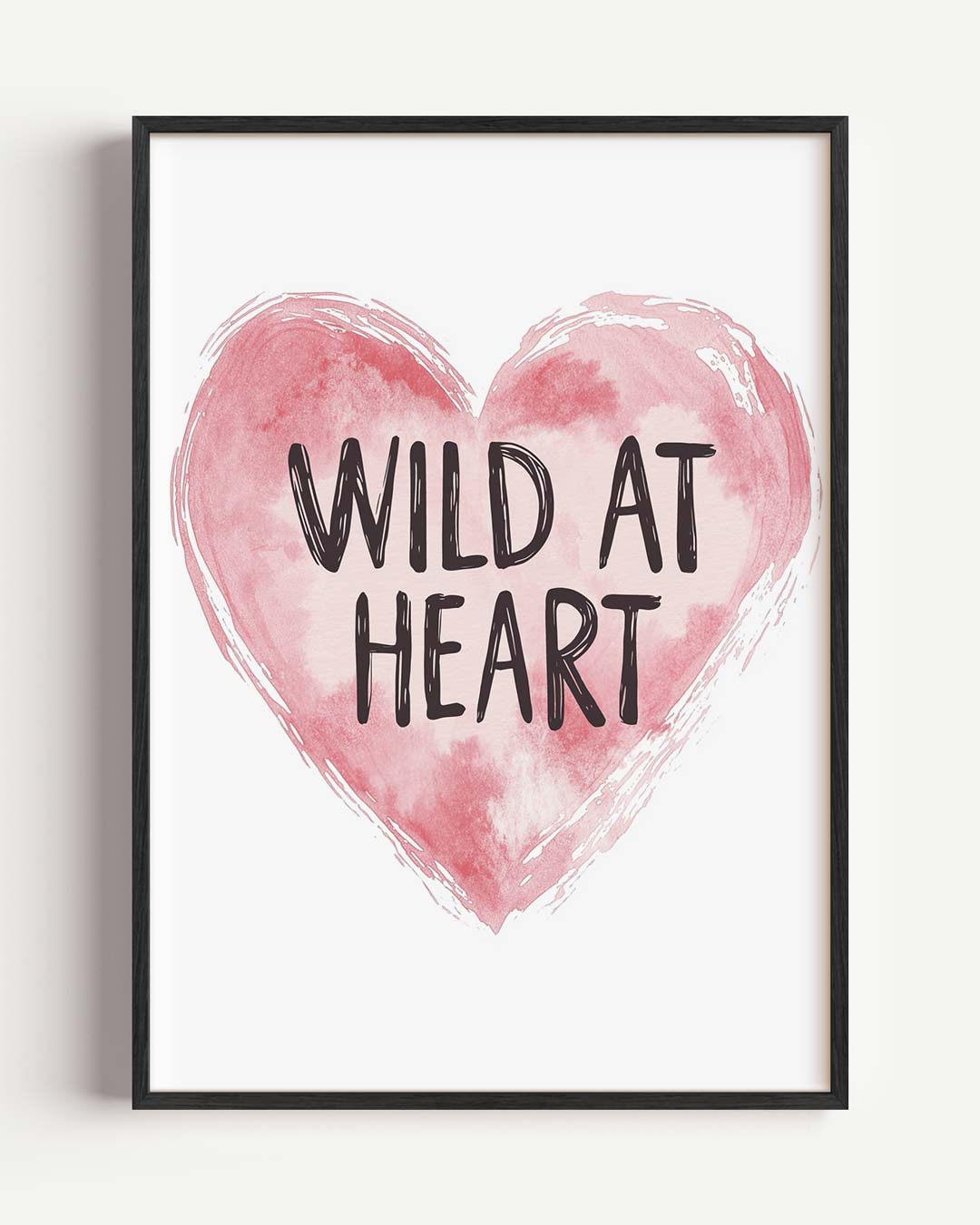 Wild at Heart – kids portret poster als wanddecoratie