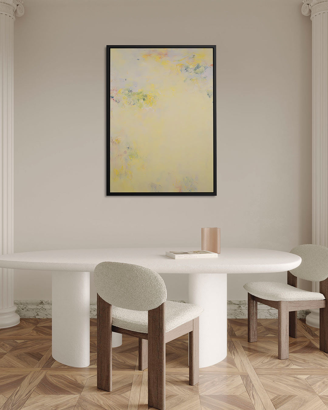 Zachte kleurencompositie – alternatieve weergave van het kunstwerk