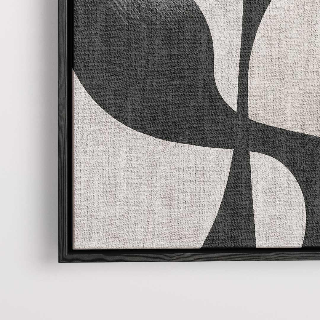 Minimalistische Elegantie – dibond kunstwerk als wanddecoratie