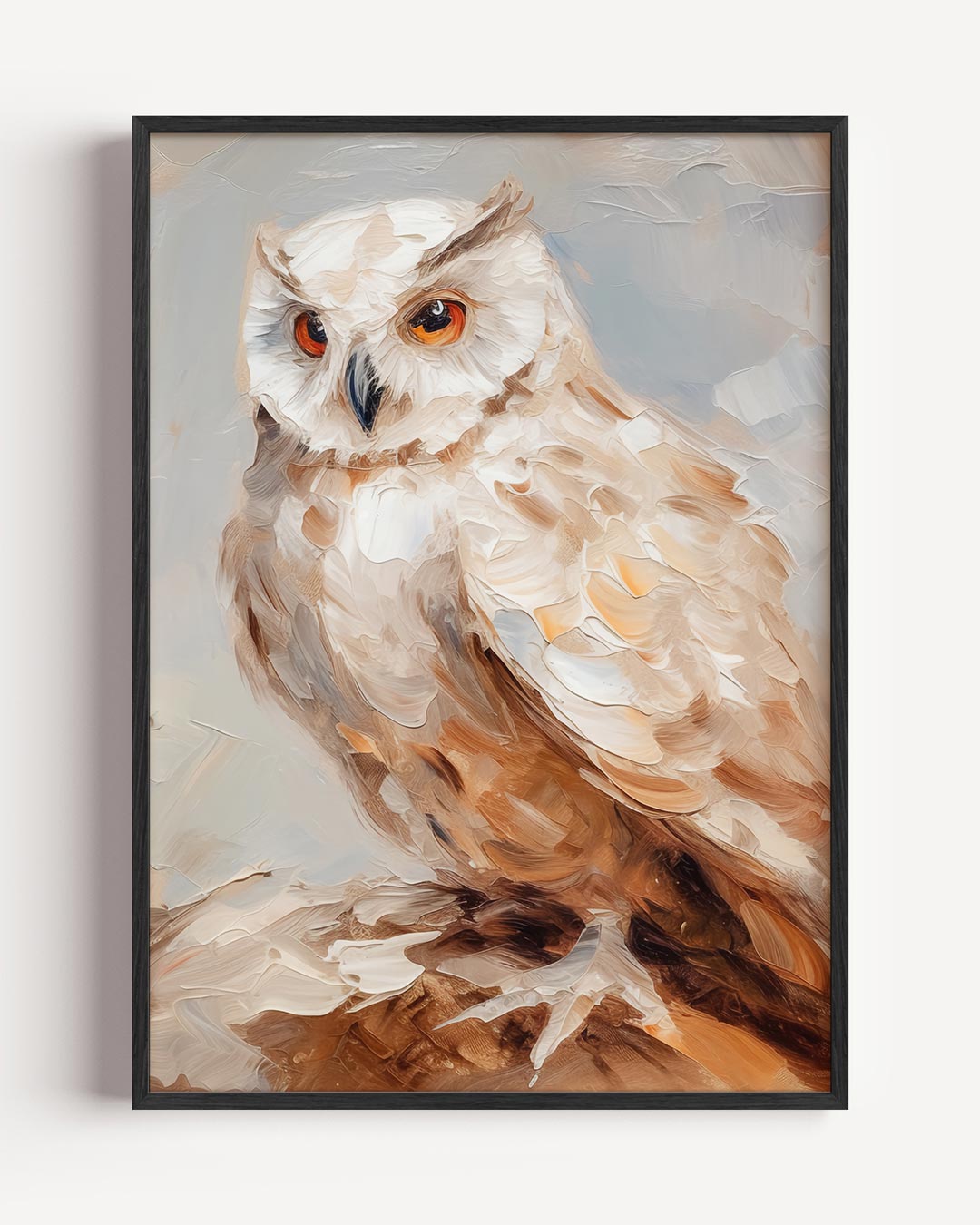 Magische Uilenkunst – dieren portret poster als wanddecoratie