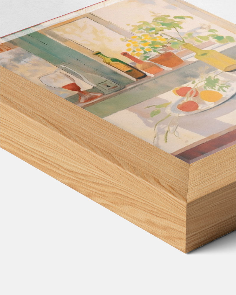 Gezellige Keukenraam – staande keuken wanddecoratie van WallArtistic