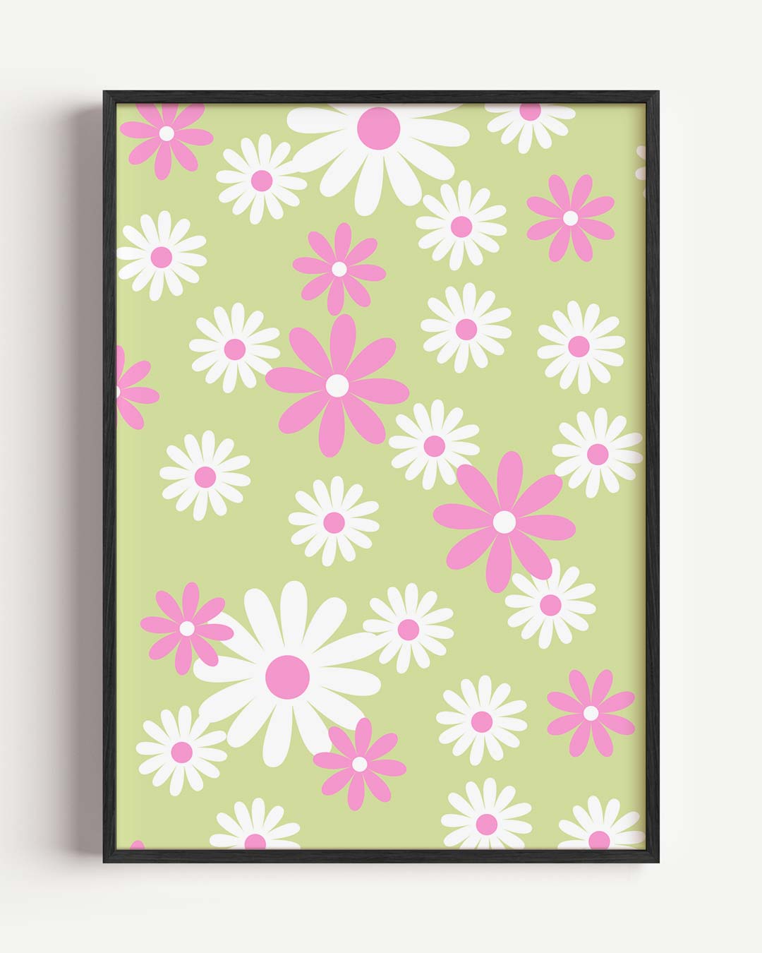 Bloemenweelde – paas portret poster als wanddecoratie