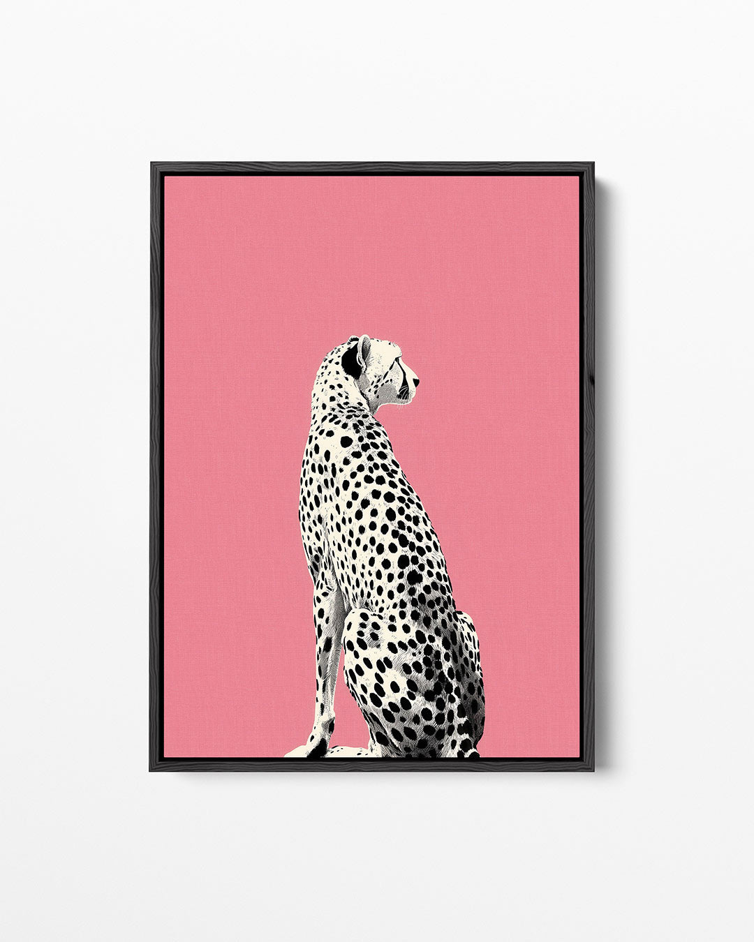 Jachtluipaard – staand wanddecoratie kunstwerk