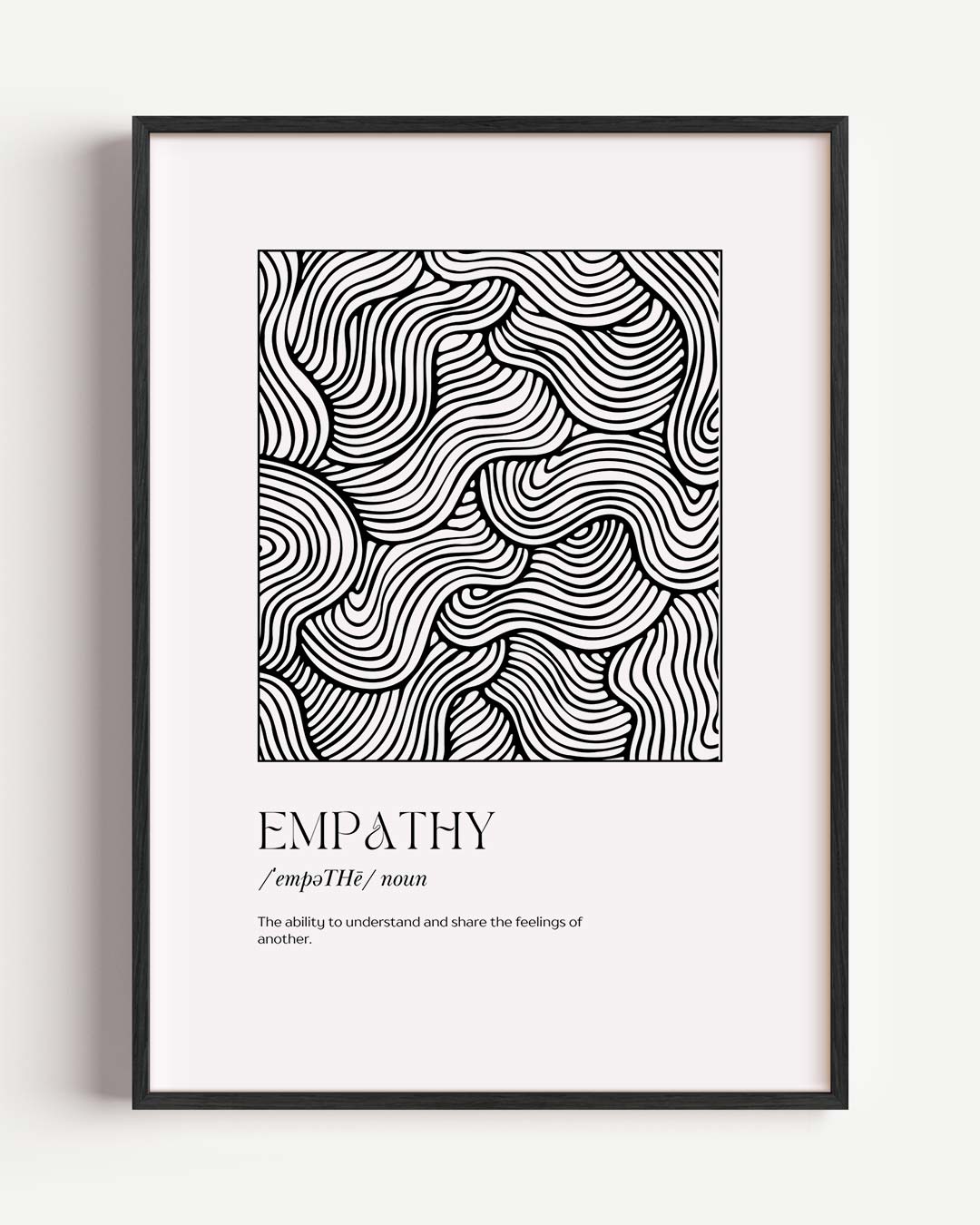 Empathy Wanddecoratie – Popart en Streetart portret poster als wanddecoratie