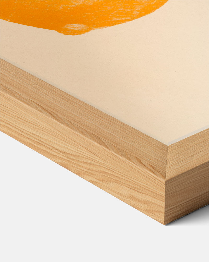 Citrus Charme – staande muurposter met zomerse uitstraling