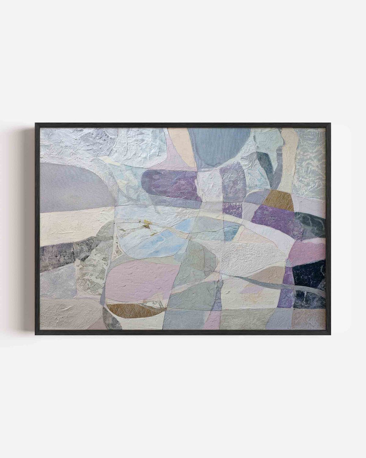 Abstracte vormen – abstracte landscape poster als wanddecoratie