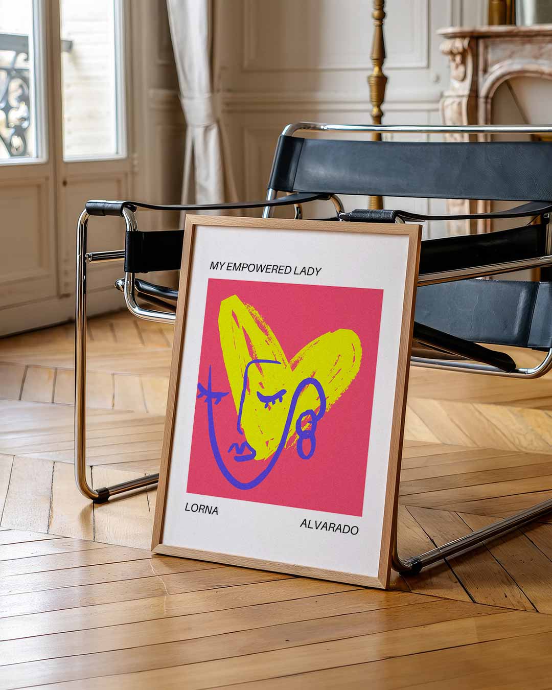My Empowered Lady – urban poster in staand formaat
