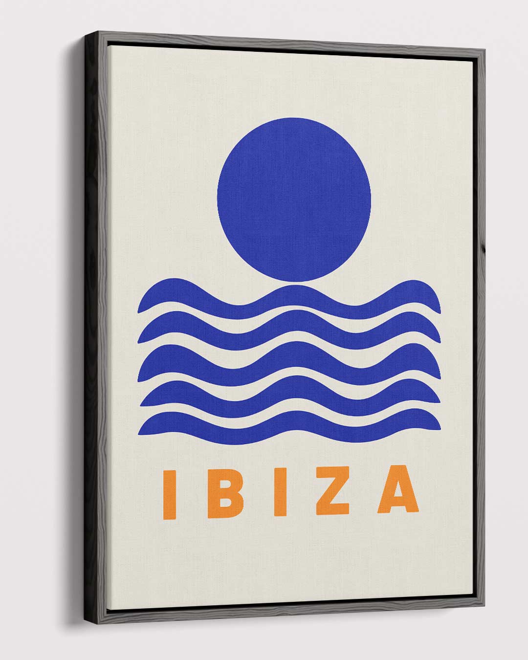 Ibiza Zonsopkomst – canvas wanddecoratie in portret formaat