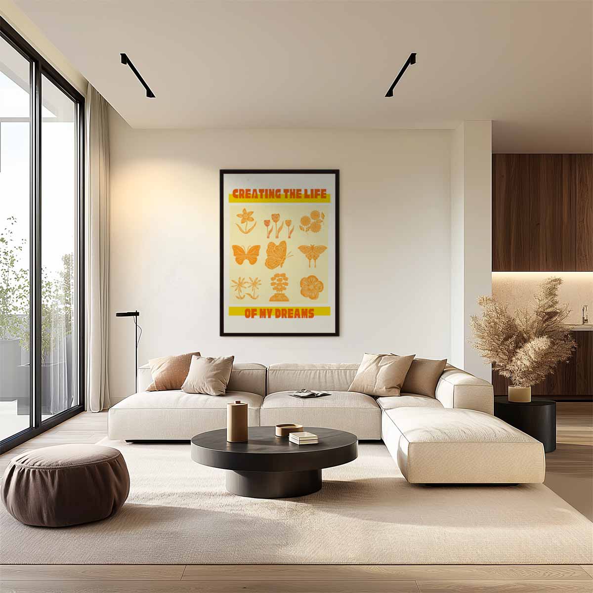 Leven van Mijn Dromen – staand kunstwerk voor modern interieur