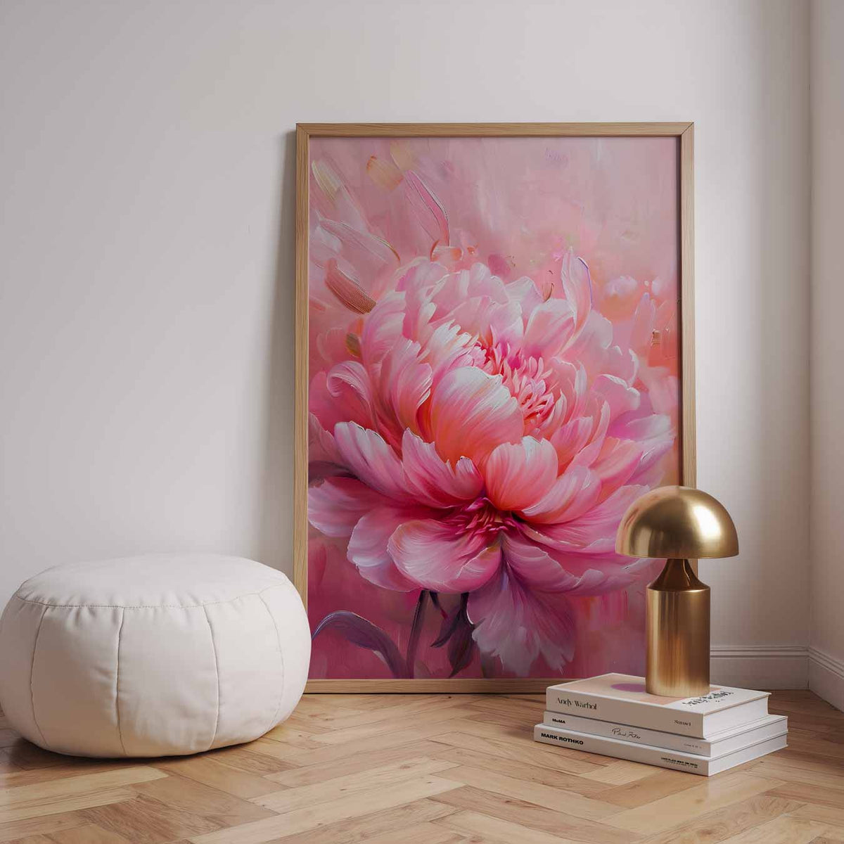 Bloemendroom Kunstposter – urban poster in staand formaat