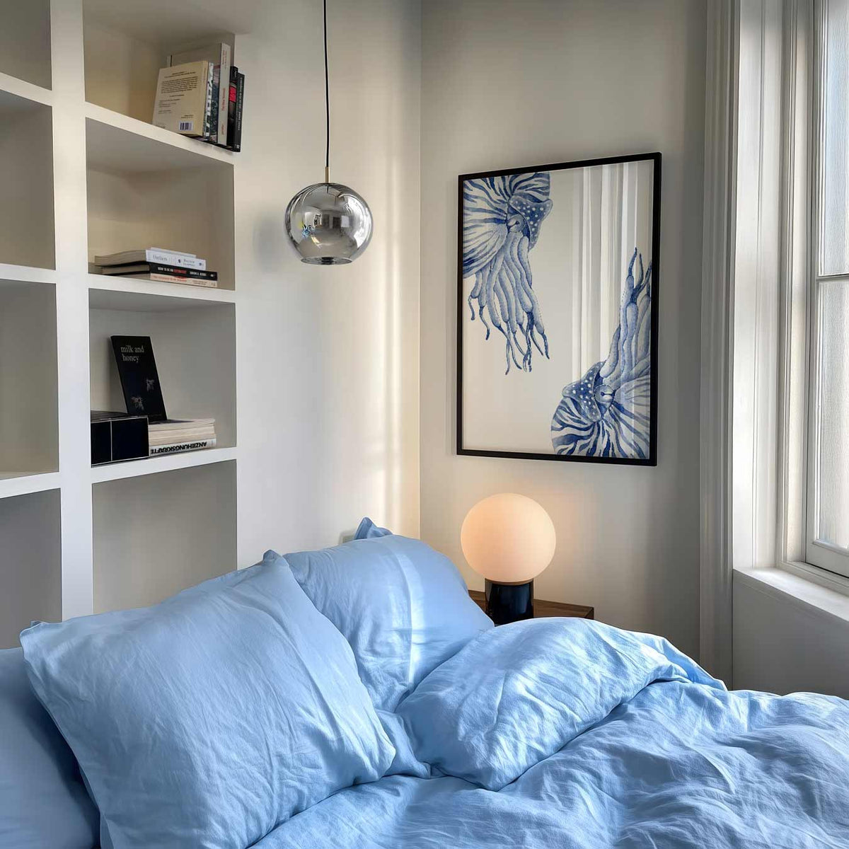 Octopus Koppels – dierenposter als moderne staande wanddecoratie