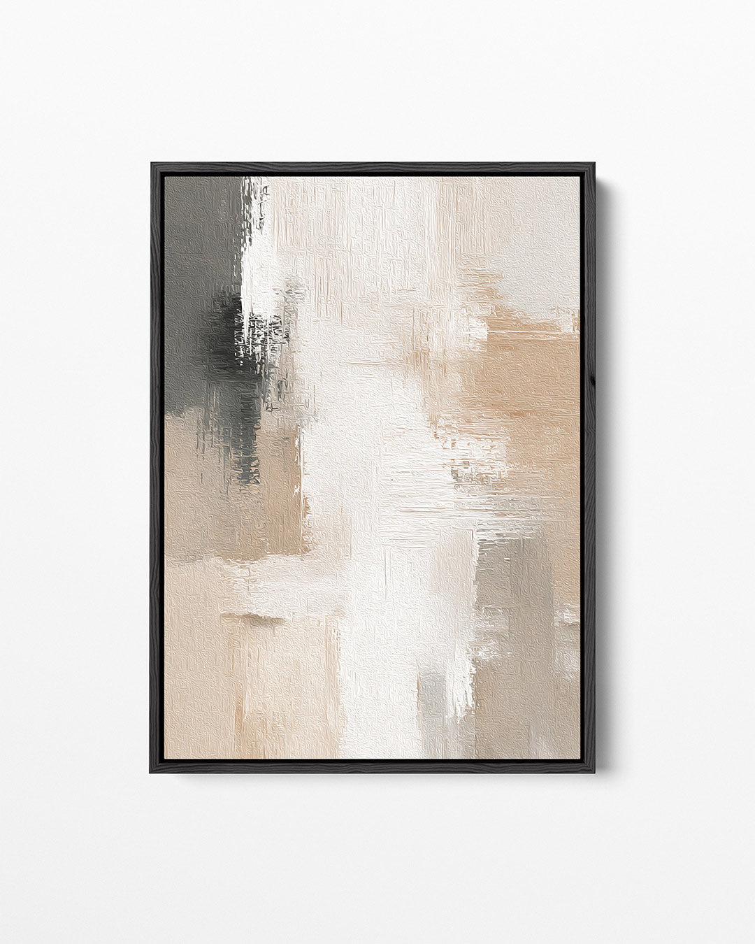 Zachte kleuren compositie – staand wanddecoratie kunstwerk