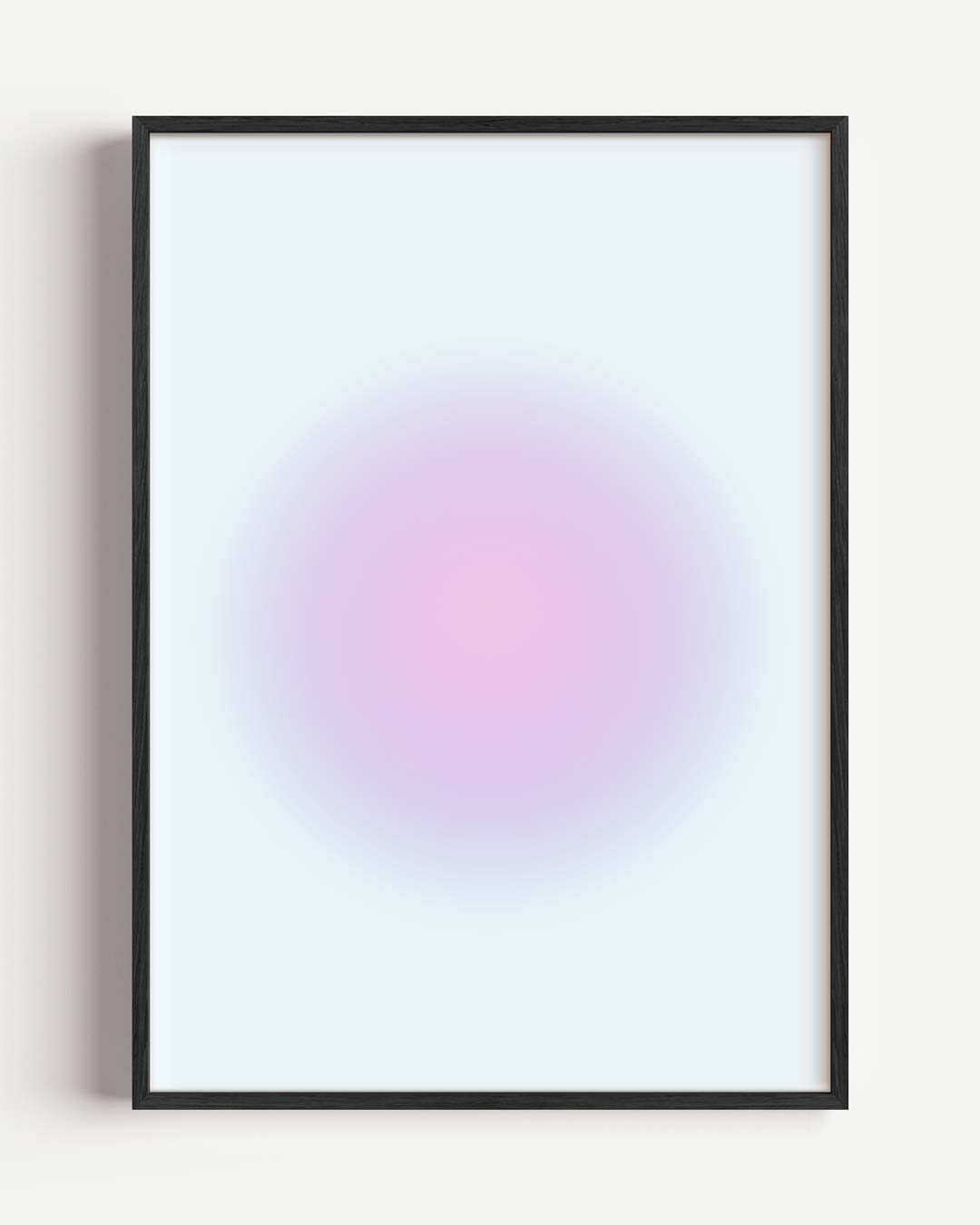 Dreamy Pastel Ombre Wanddecoratie – mindful portret poster als wanddecoratie
