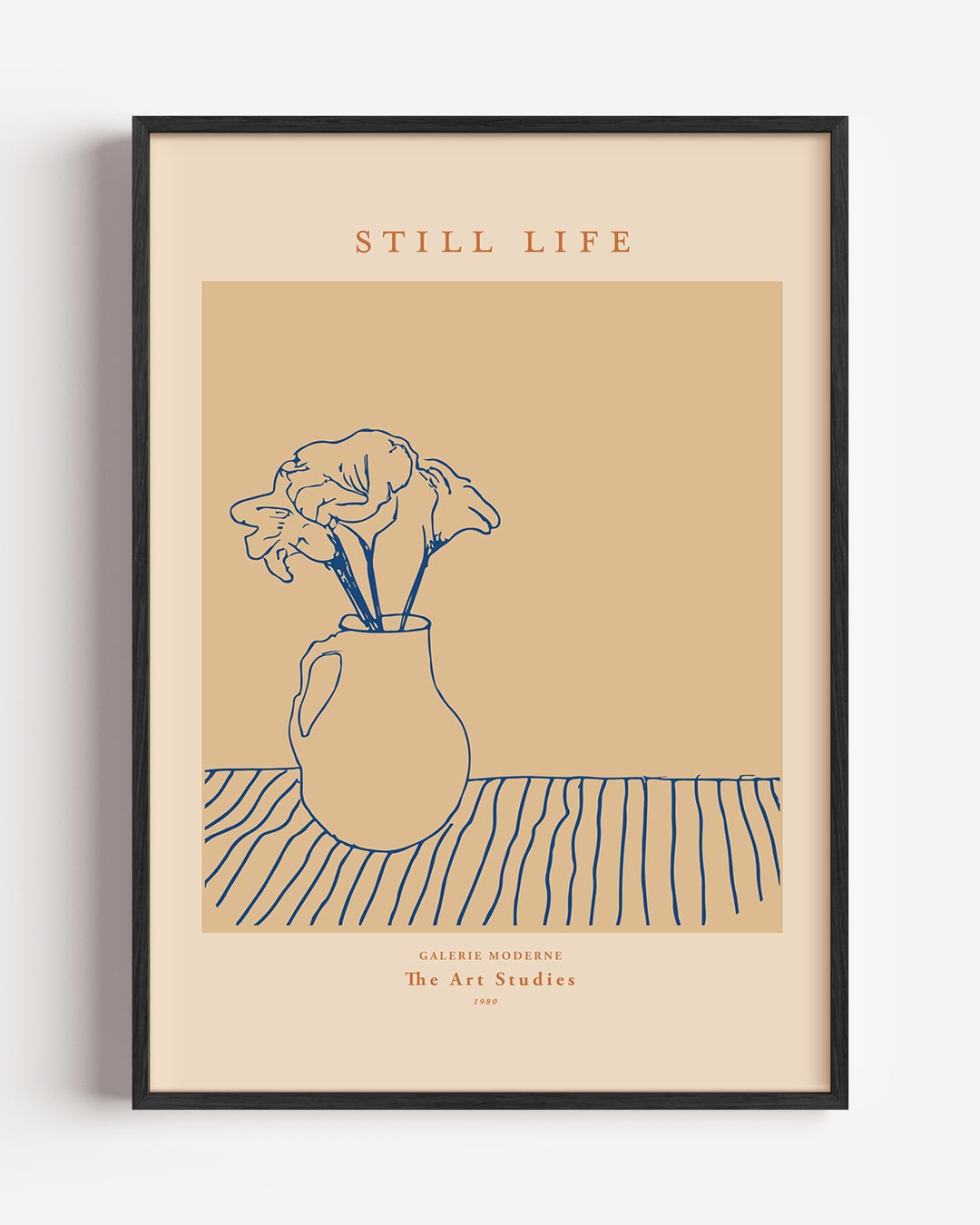 Vintage Stilleven Kunstposter – bloemen portret poster als wanddecoratie