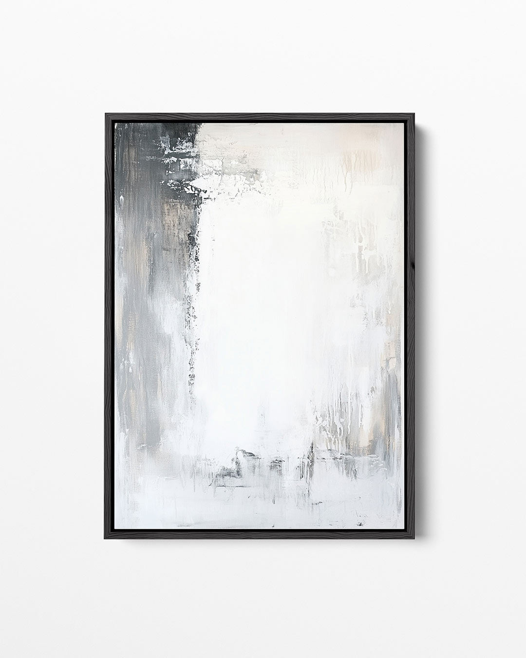 Neutrale kleurencompositie – staand wanddecoratie kunstwerk