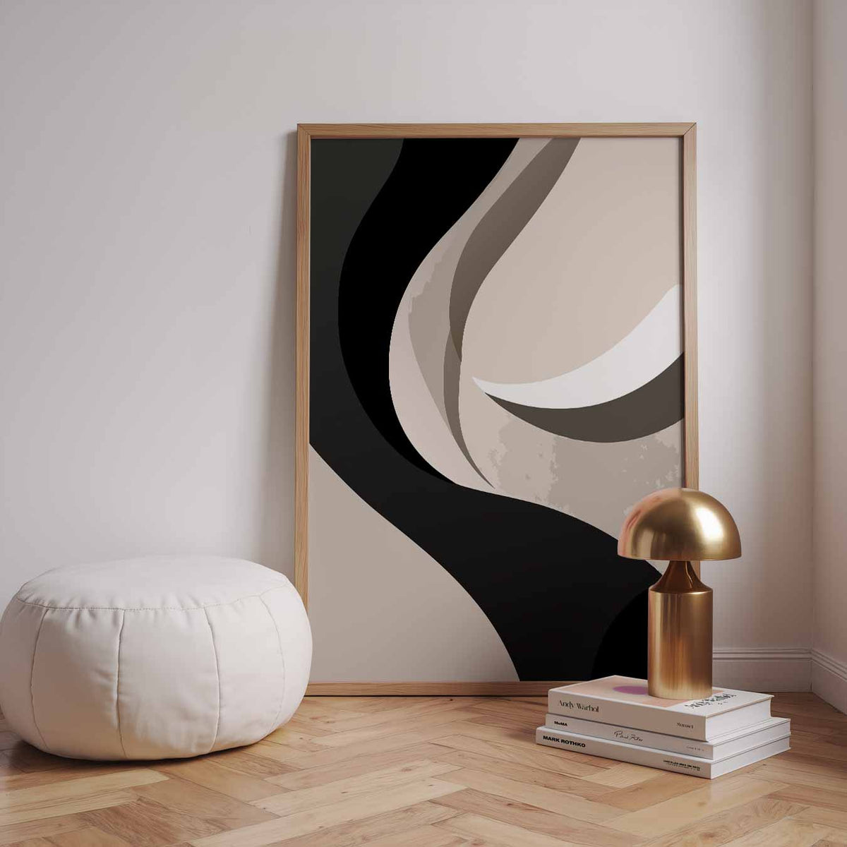 Moderne Abstracte Kunstposter – staande kleurrijke abstracte wanddecoratie van WallArtistic