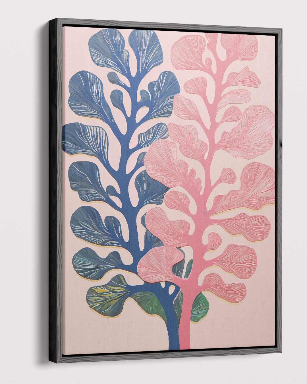 Bloeiende Fantasie – dibond kunstwerk als wanddecoratie