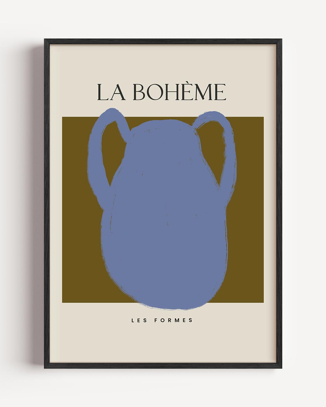 La Bohème Vaas Kunstposter – boheme portret poster als wanddecoratie