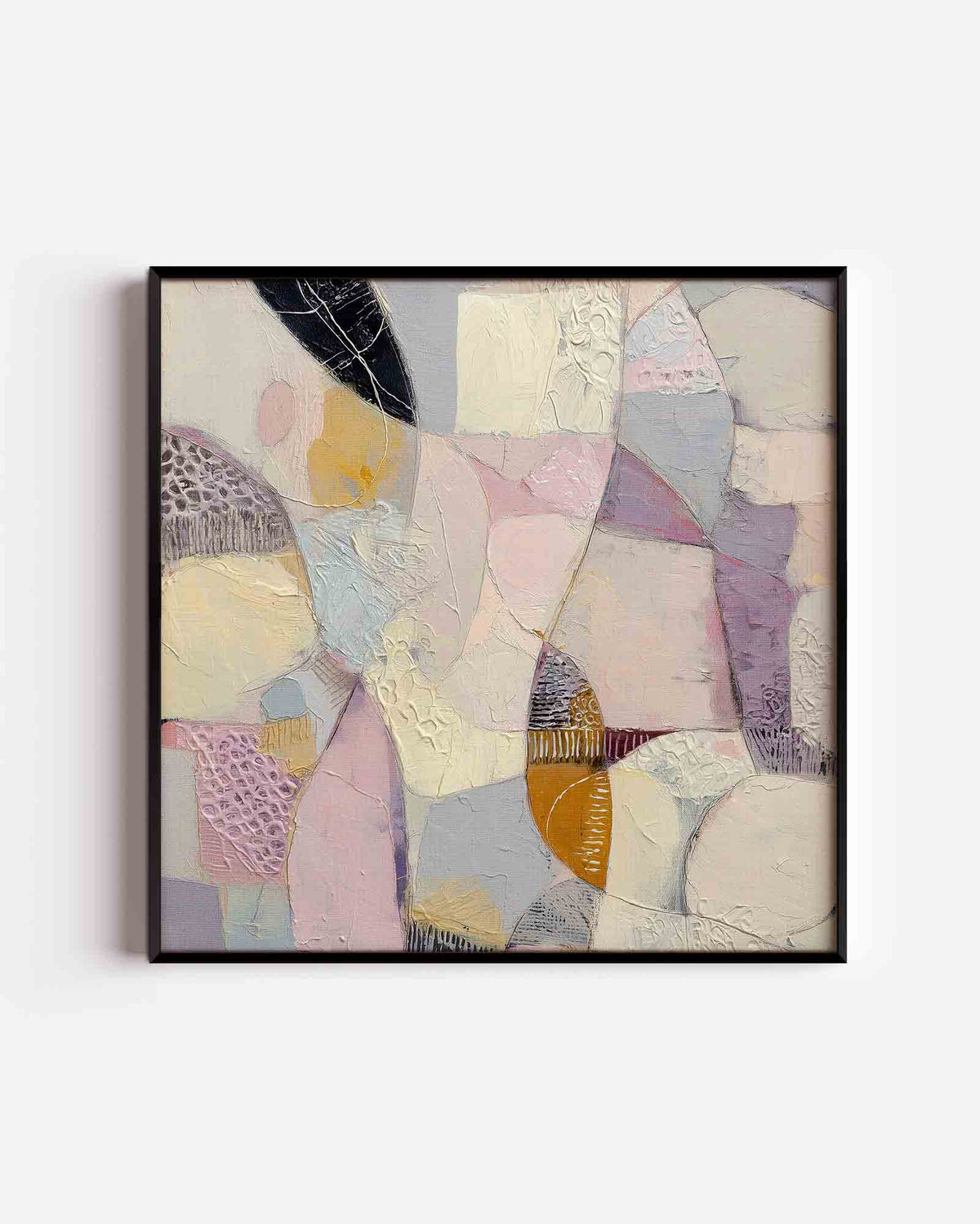 Abstracte vormen – abstracte vierkante poster als wanddecoratie