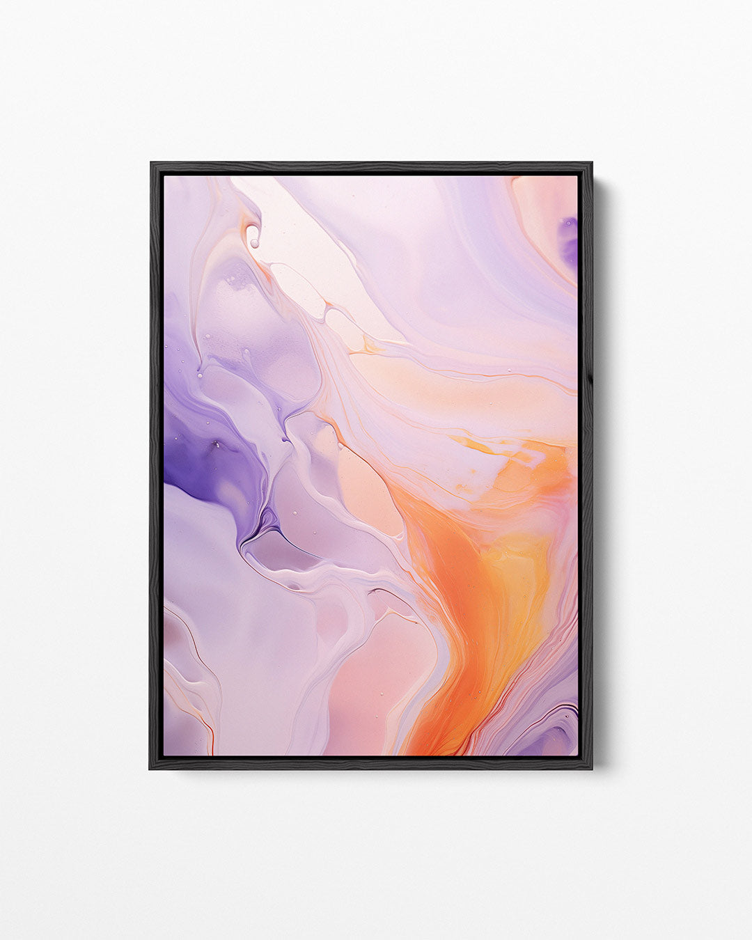 Vloeiende kleurencompositie – Golvende – staand wanddecoratie kunstwerk