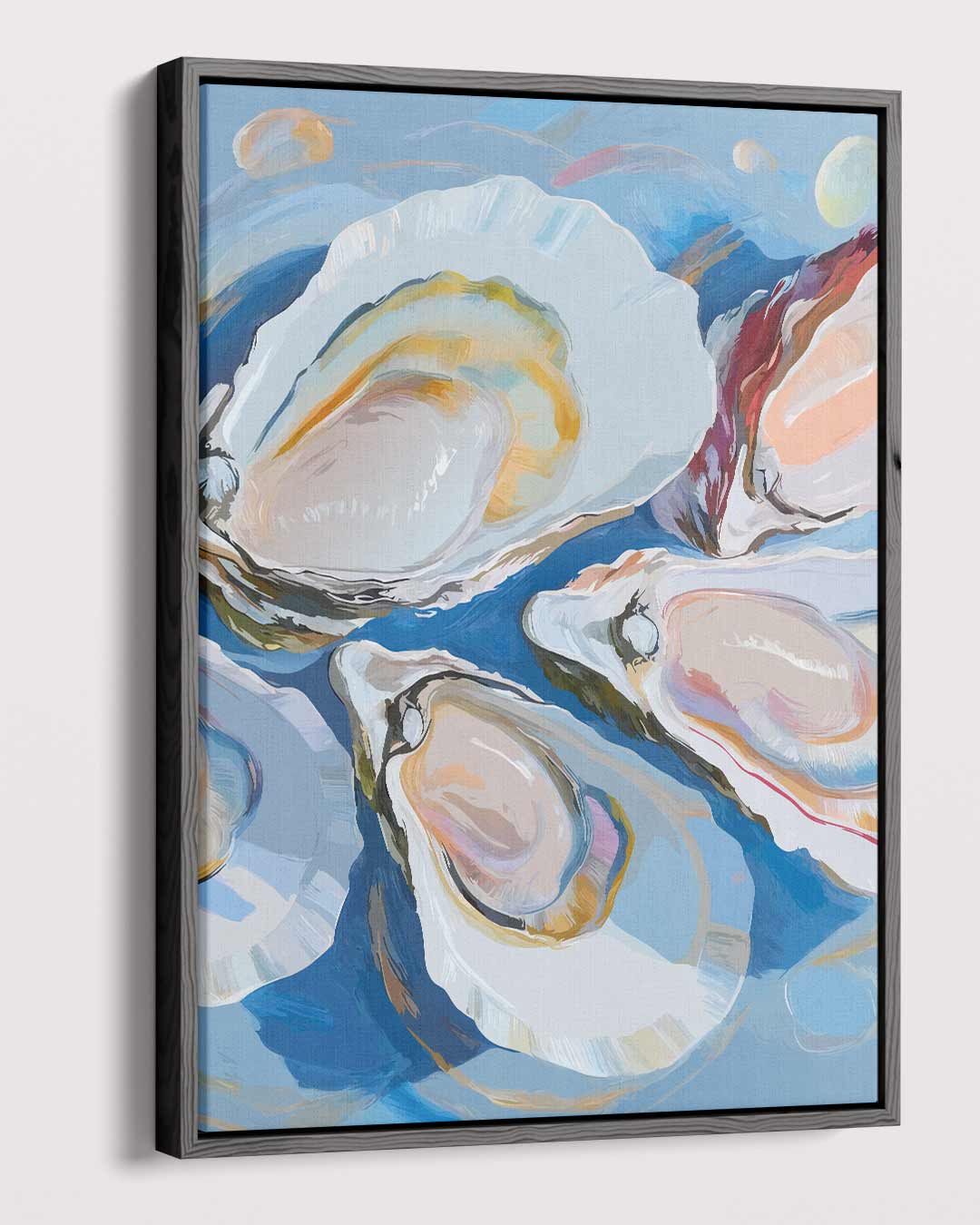 Oesterglans – modern portret kunstwerk van WallArtistic