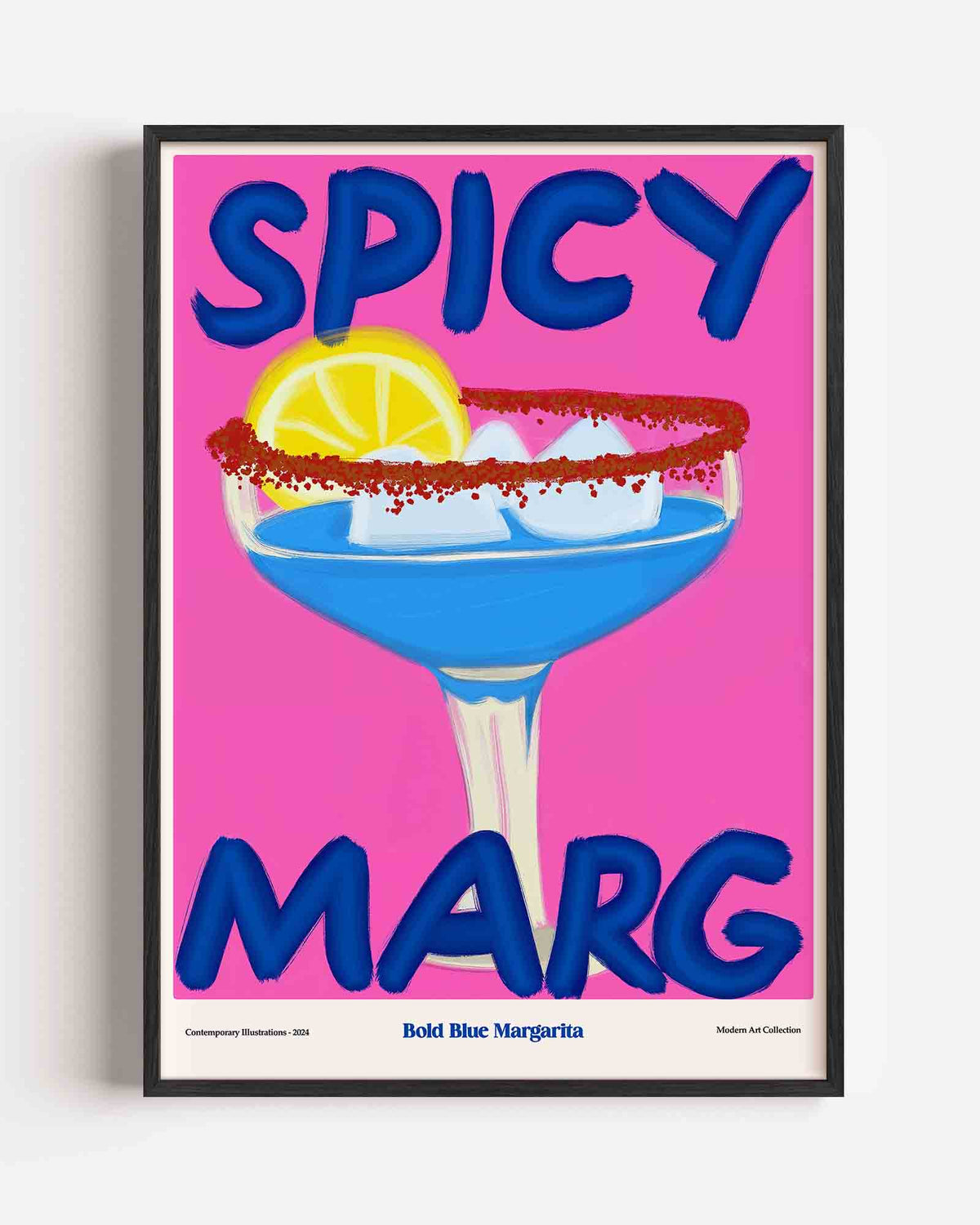Spicy marg – Pop Art en Streetart portret poster als wanddecoratie