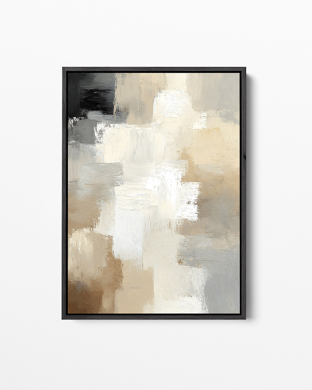 Geometrische kleurenmix – staand wanddecoratie kunstwerk