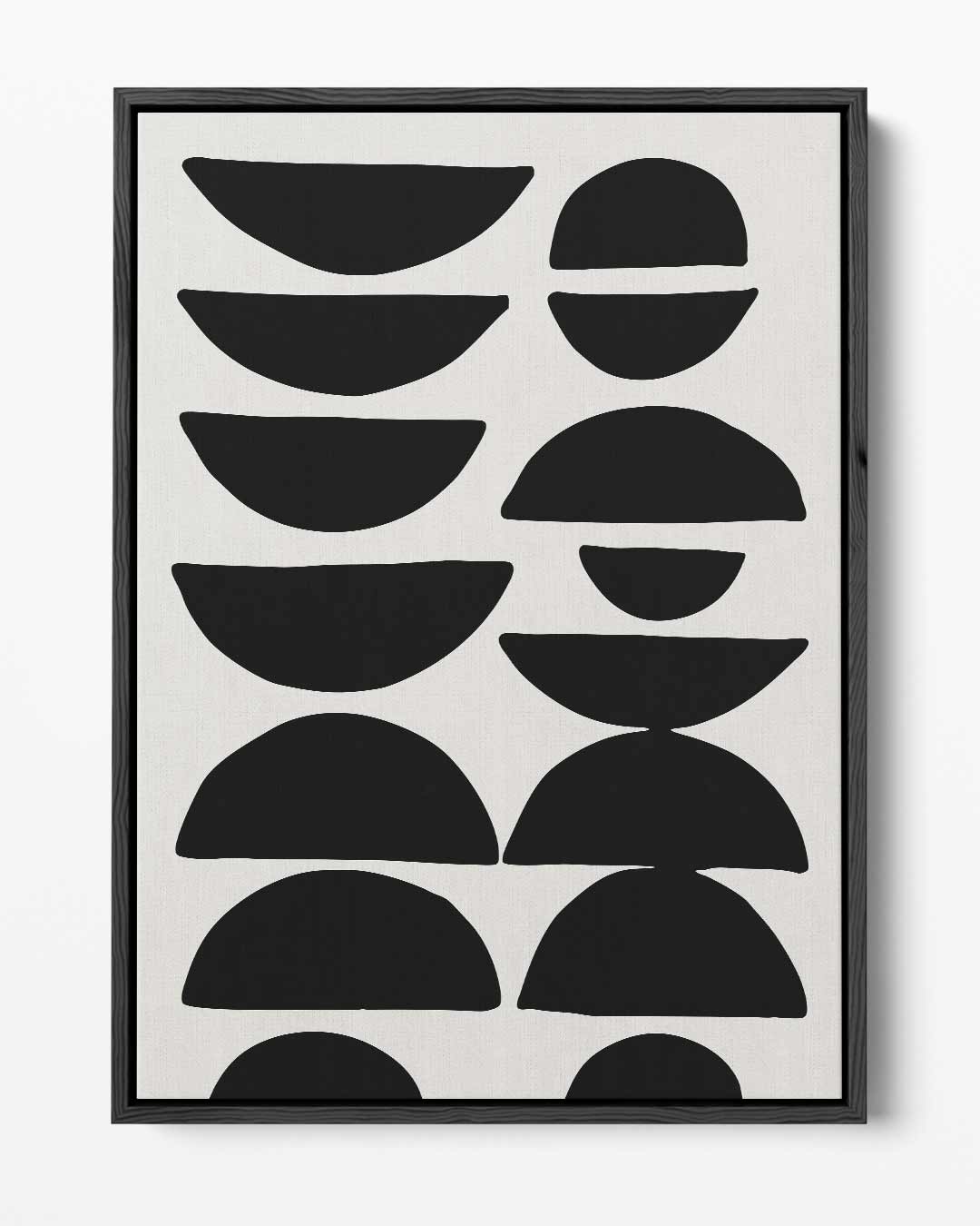 Abstract Meetkundig Patroon – portret kunstwerk als wanddecoratie