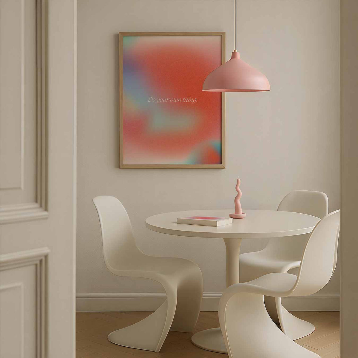 Do Your Own Thing – staande mindful wanddecoratie van WallArtistic