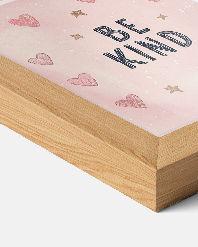 Be Kind – kids poster als vrolijke staande wanddecoratie