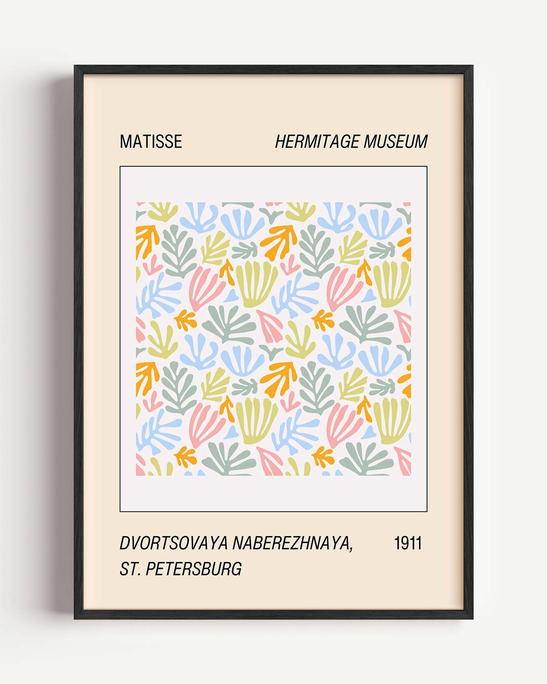 Matisse Botanica Kunstposter – abstracte portret poster als wanddecoratie