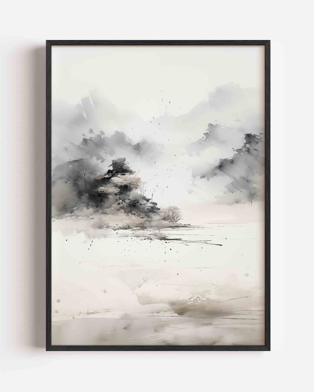 Berglandschap – natuur portret poster als wanddecoratie
