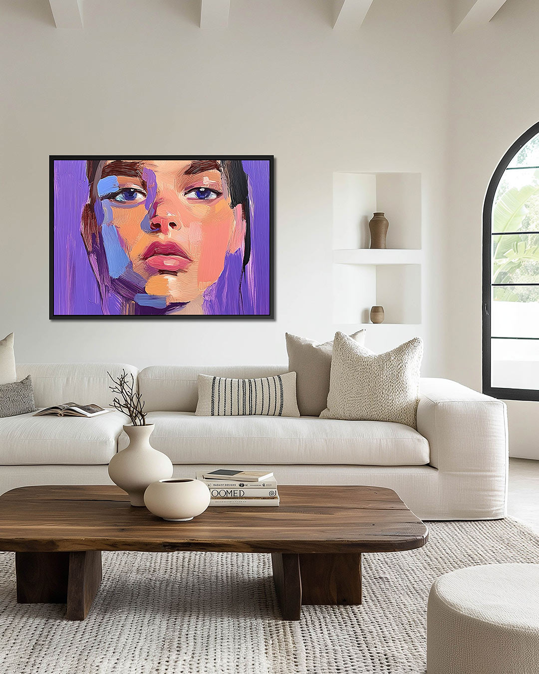 Portretkleuren – wanddecoratie in interieur