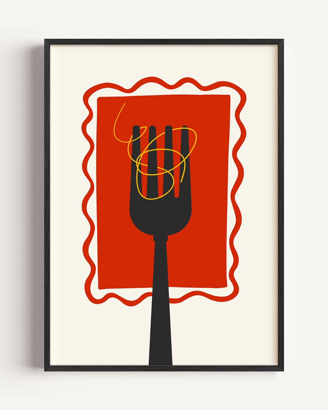 Culinaire Kunstposter – zomer portret poster als wanddecoratie
