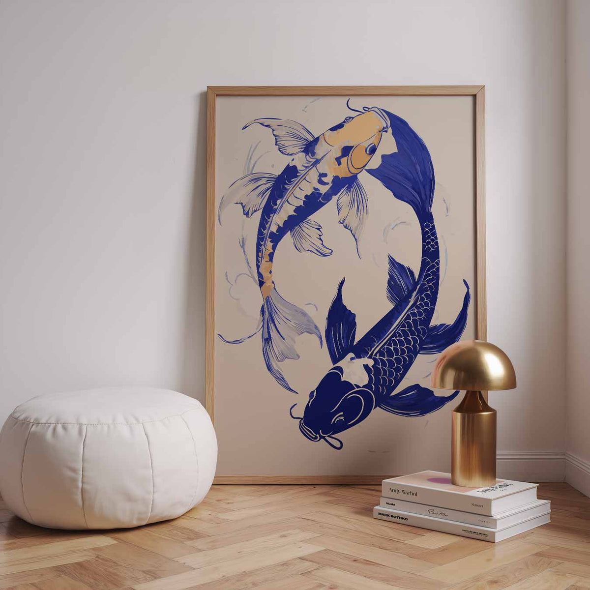 Elegante Koi Karper – dieren poster in staand formaat