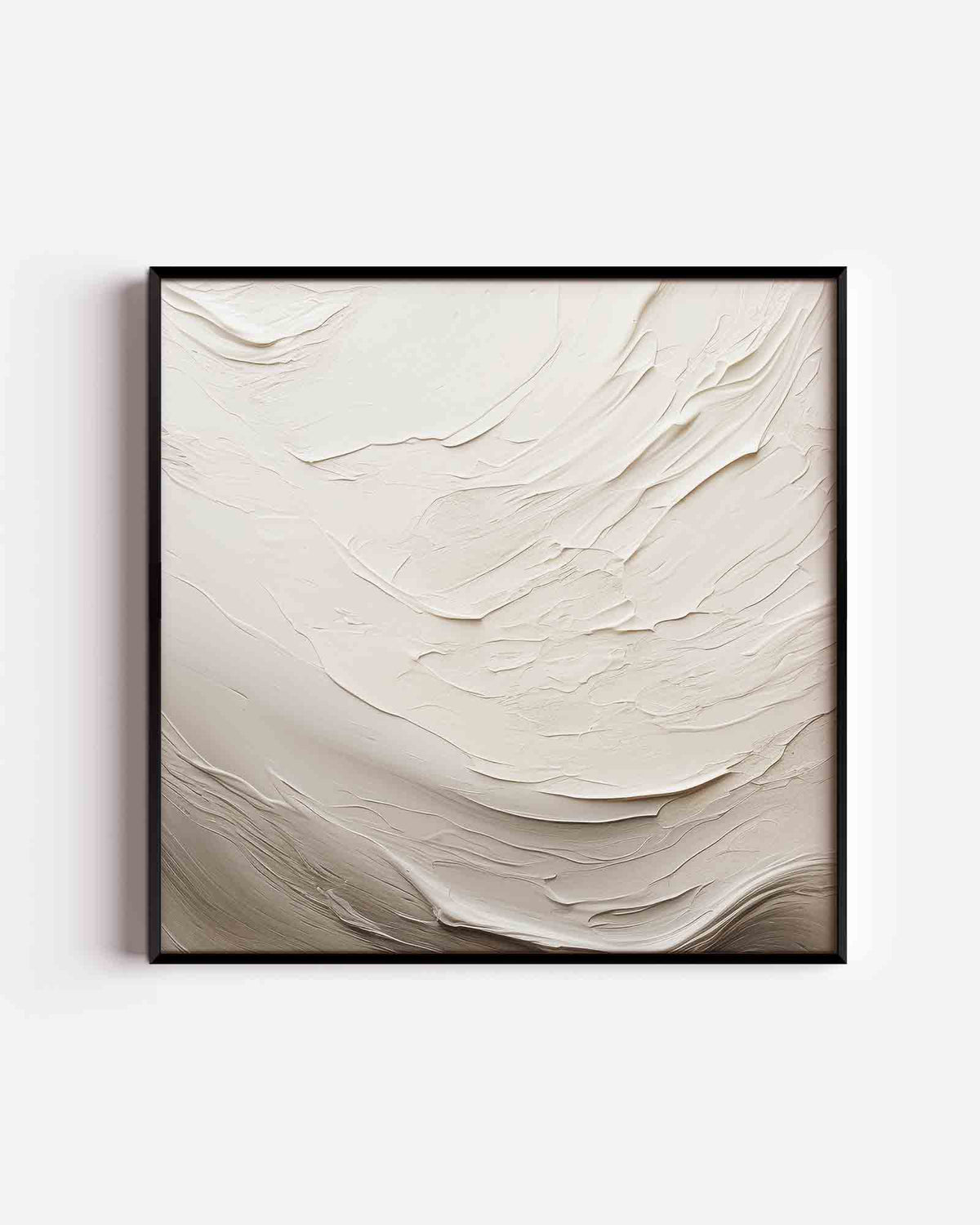 Beige textuur – zacht abstracte vierkante poster als wanddecoratie