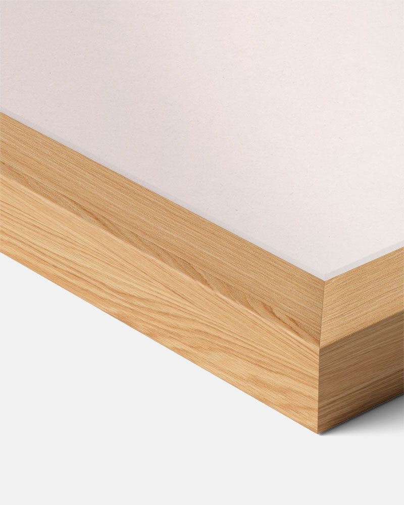 Zen Cirkel Harmonie – staande muurposter met abstracte vormen