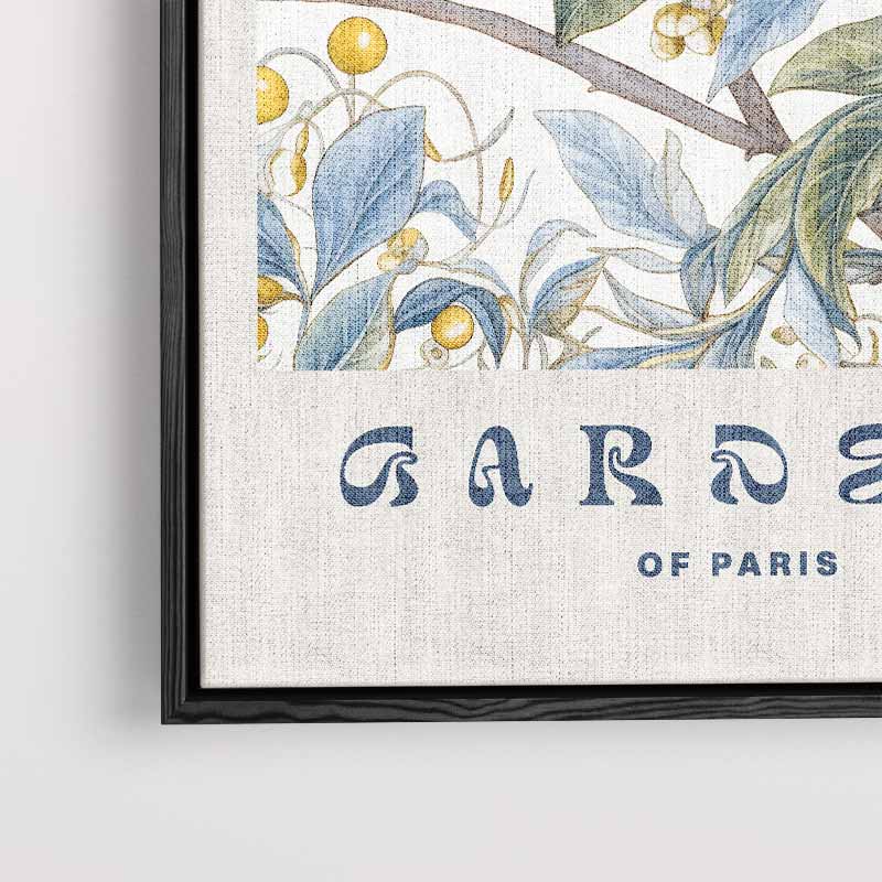 Botanische Tuinen van Parijs – modern portret kunstwerk van WallArtistic
