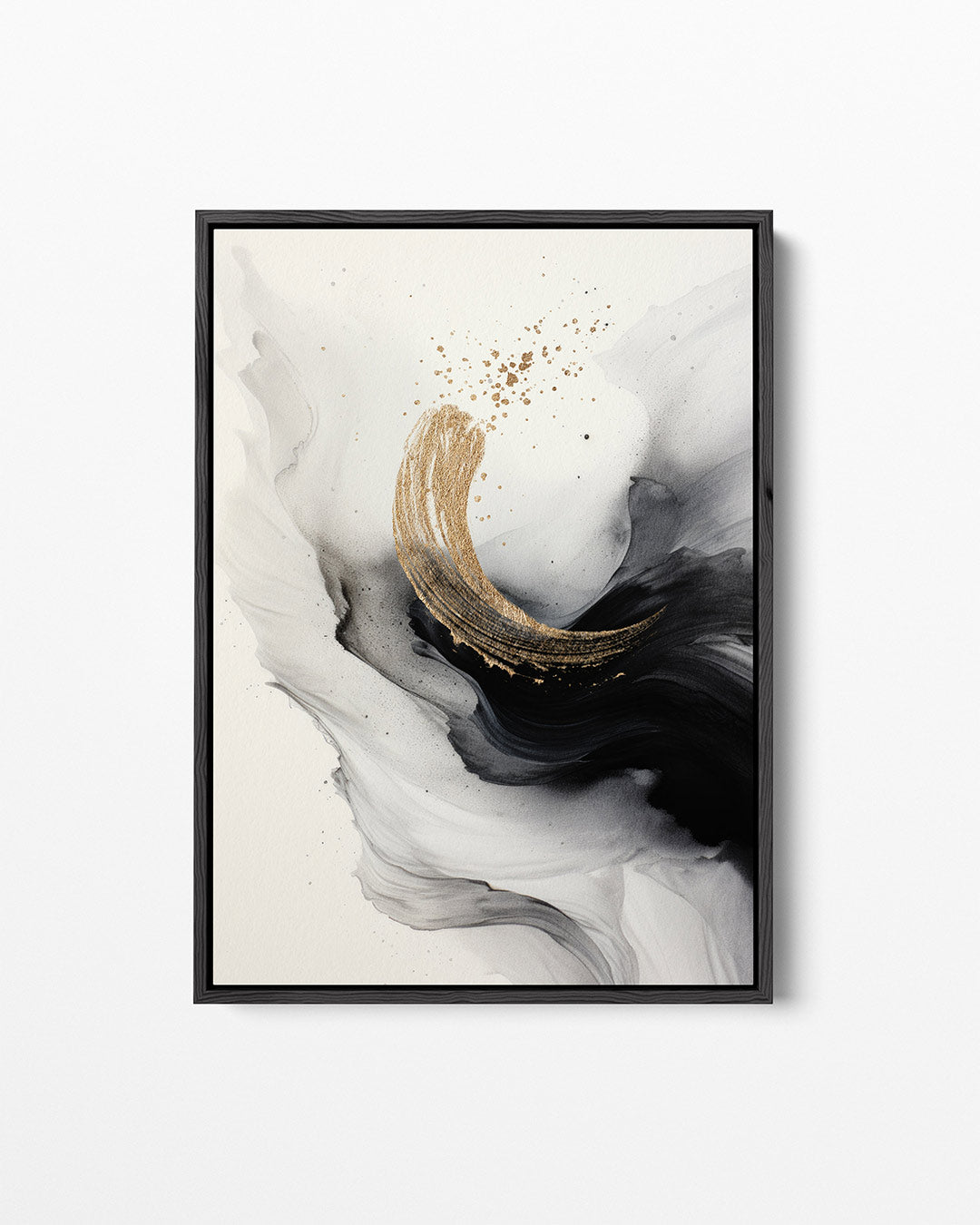 Dynamische vormen – staand wanddecoratie kunstwerk