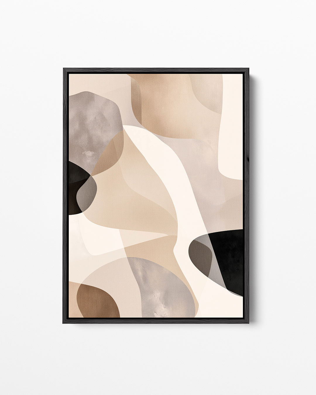 Organische vormen compositie – staand wanddecoratie kunstwerk