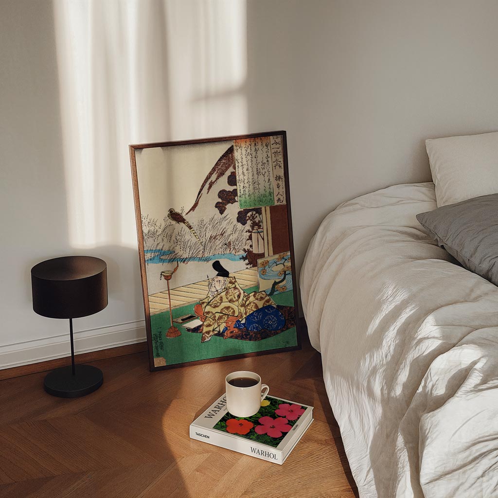 Poëtisch Avondlandschap – staande kinderkamer wanddecoratie van WallArtistic