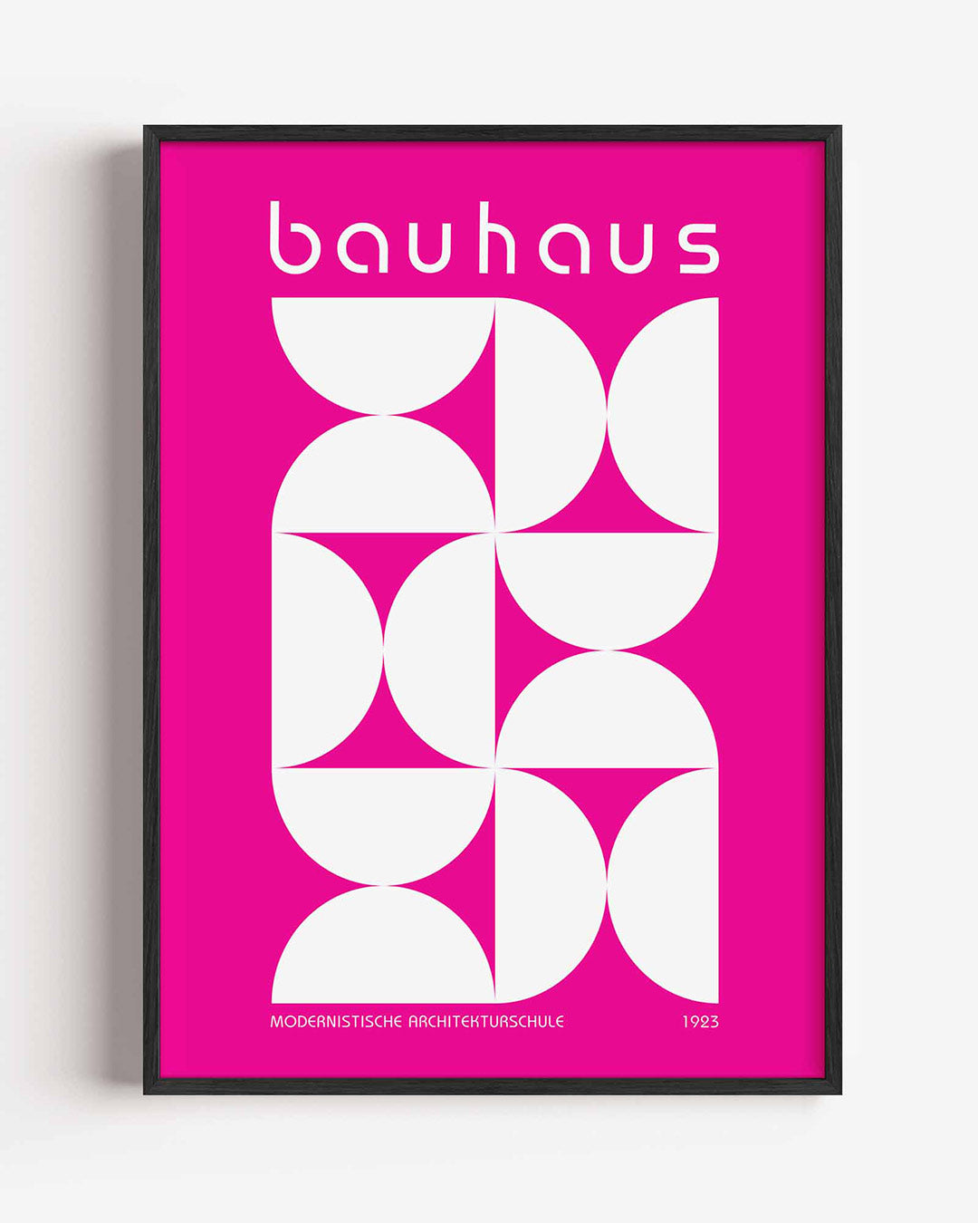 Abstracte – staande Bauhaus poster als wanddecoratie
