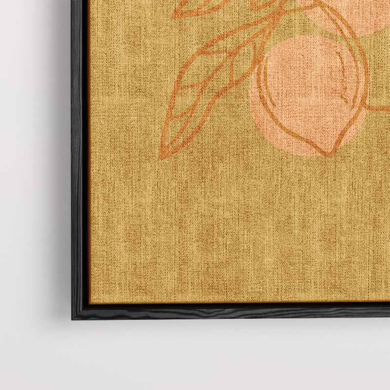 Fris Fruitigheid – kunstwerk met zwarte baklijst