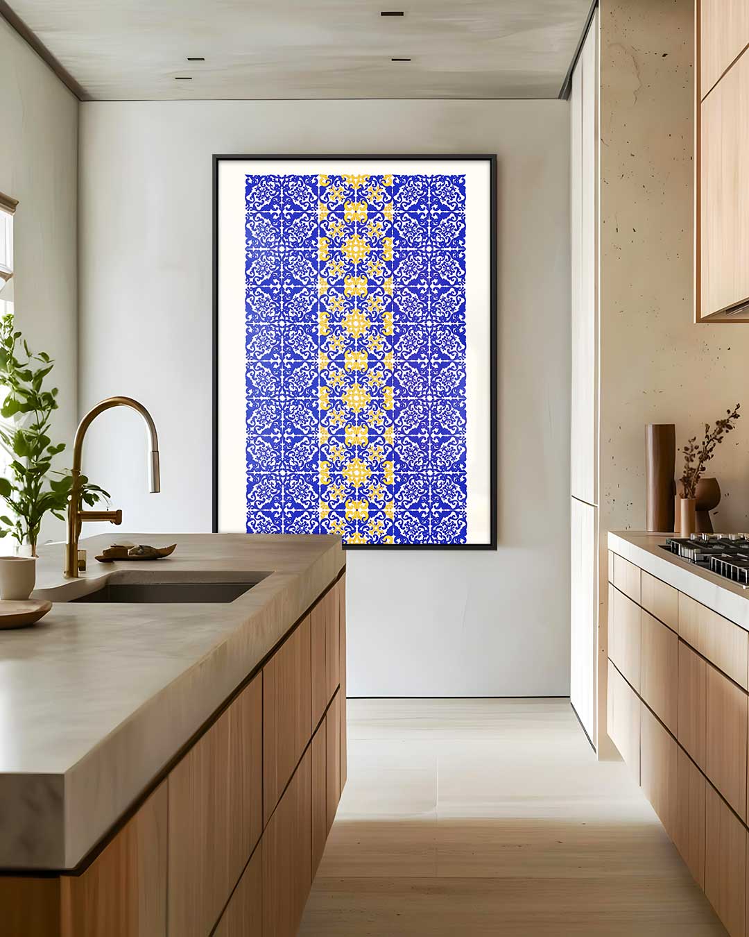 Klassieke Koninklijke Patronen – staand kunstwerk voor modern interieur