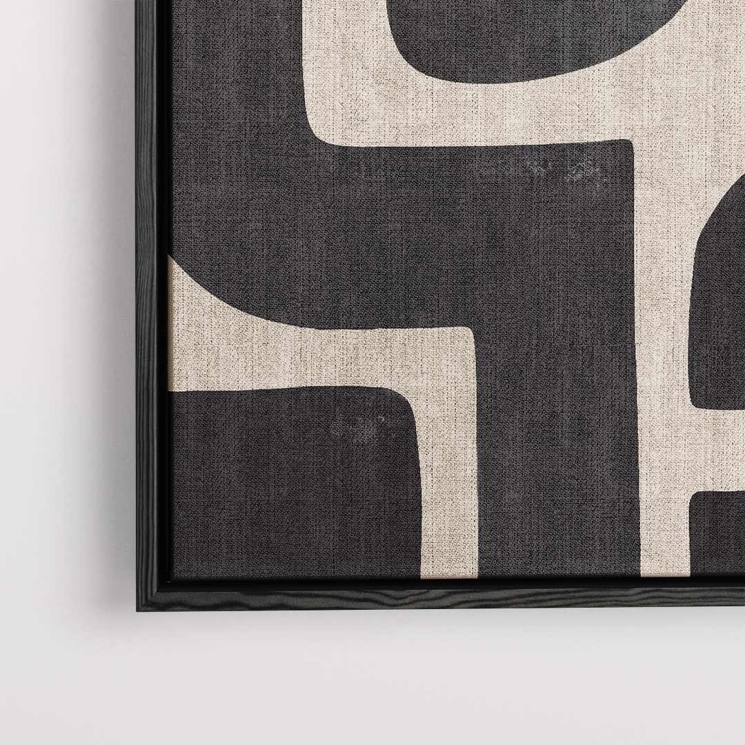 Moderne Abstracte Visie – dibond kunstwerk als wanddecoratie