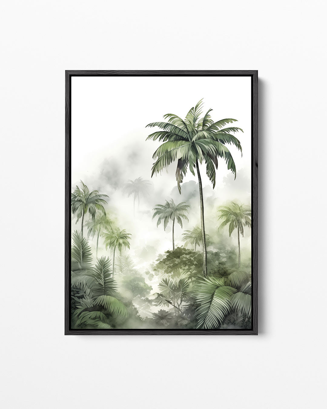 Tropisch boslandschap – staand wanddecoratie kunstwerk