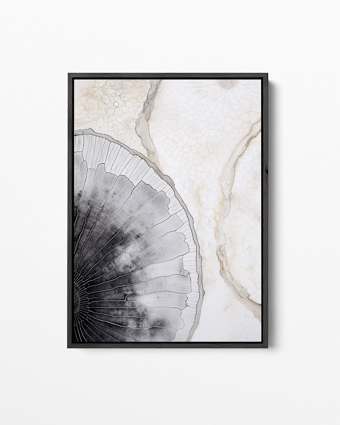 Organische lijnen – staand wanddecoratie kunstwerk