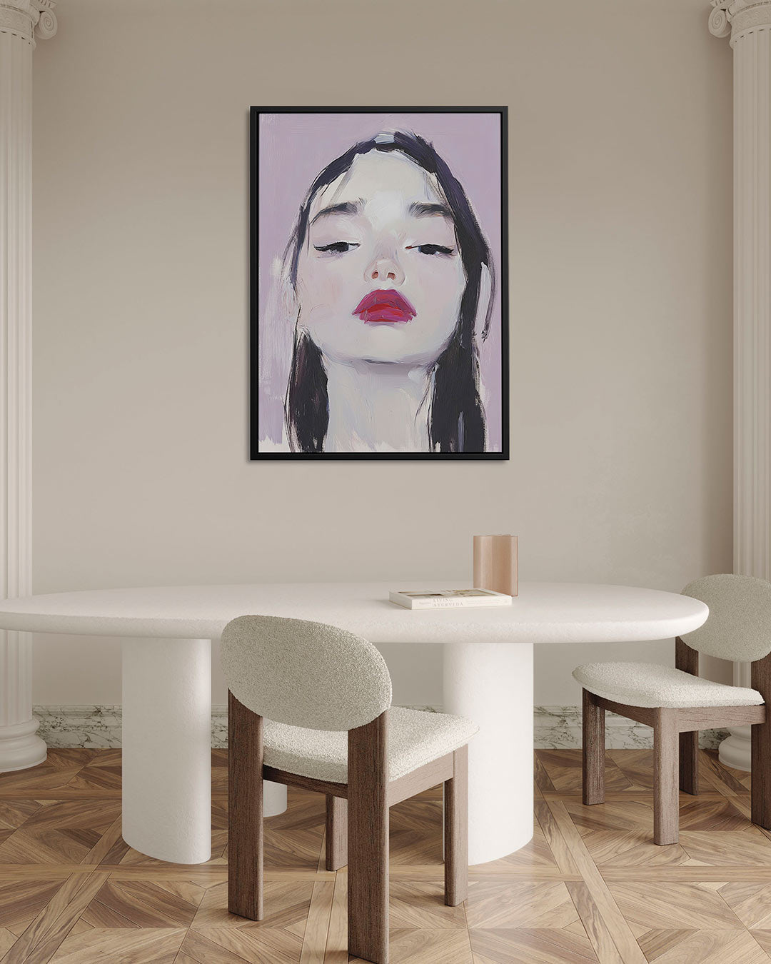 Portret – staand wanddecoratie kunstwerk