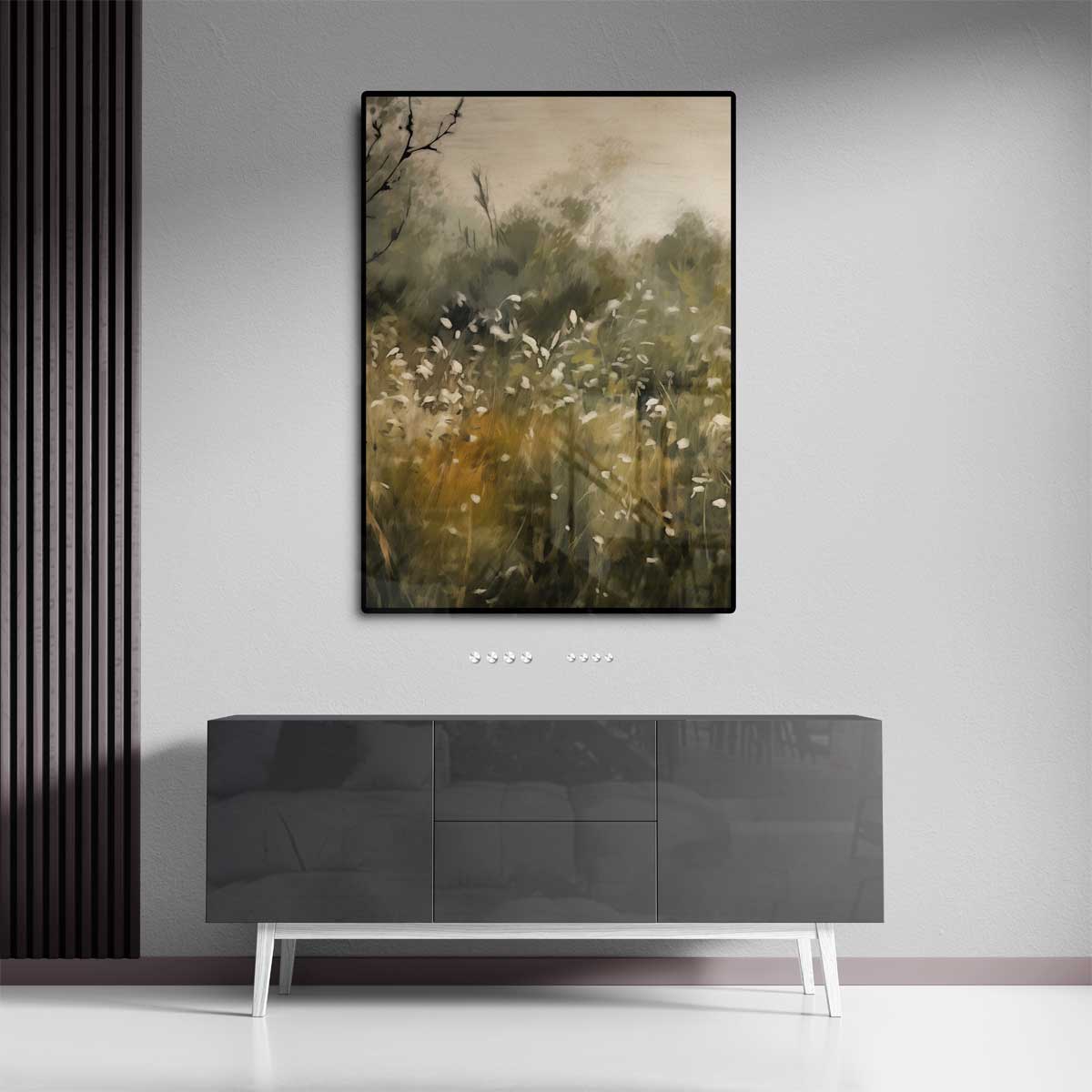Sereniteit in de Wilde Natuur – staand kunstwerk voor modern interieur